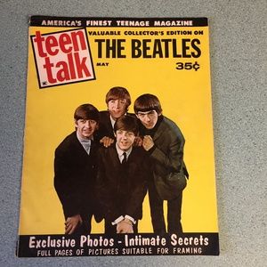 BEATLES TEEN TALK MAGAZINE COLLECTORS EDITION 64' MAY / JUNE  EDITION 66 PAGES